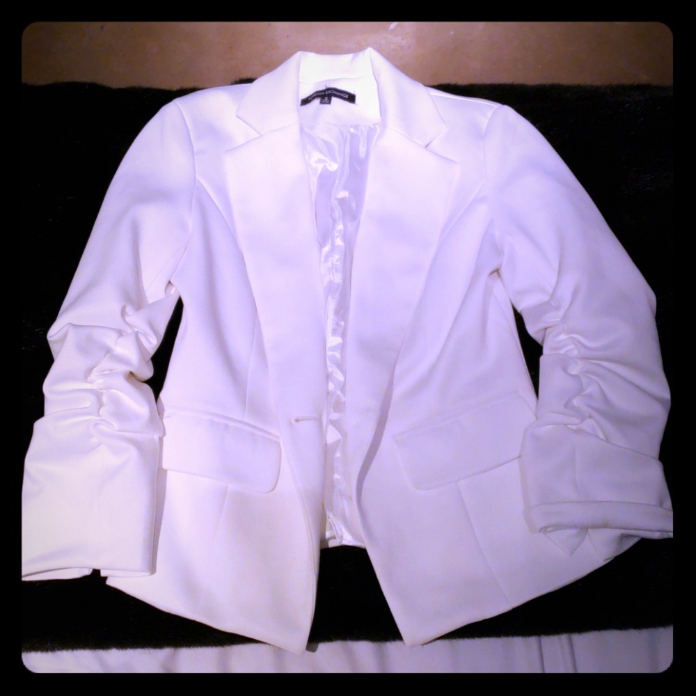 White Blazer